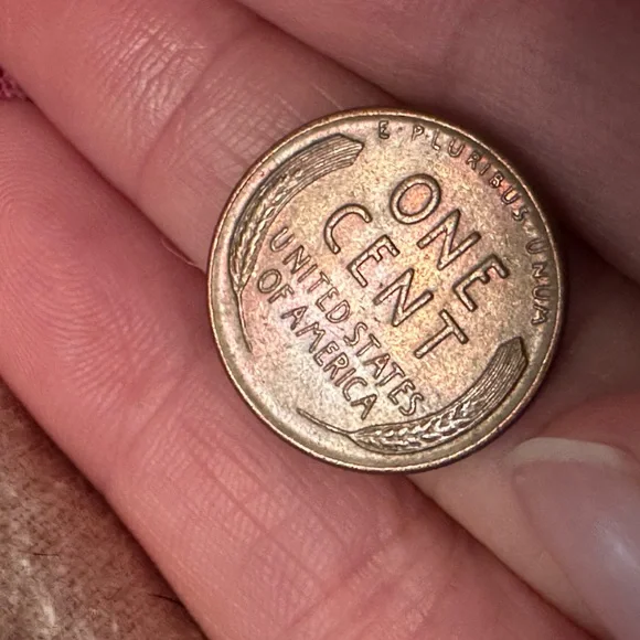 1956 D wheat penny - Picture 2 of 2